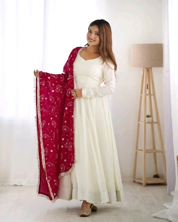 GabaTimes  Anarkali Suit Collection 2025 - colour 1, 3XL