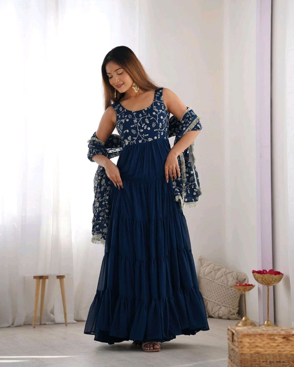 GabaTimes  Anarkali Gown Set  - S
