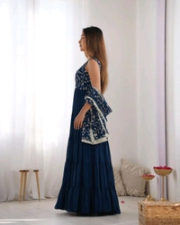GabaTimes  Anarkali Gown Set  - L