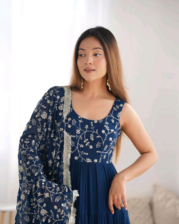 GabaTimes  Anarkali Gown Set  - L