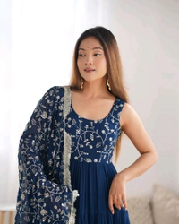 GabaTimes  Anarkali Gown Set  - 3XL