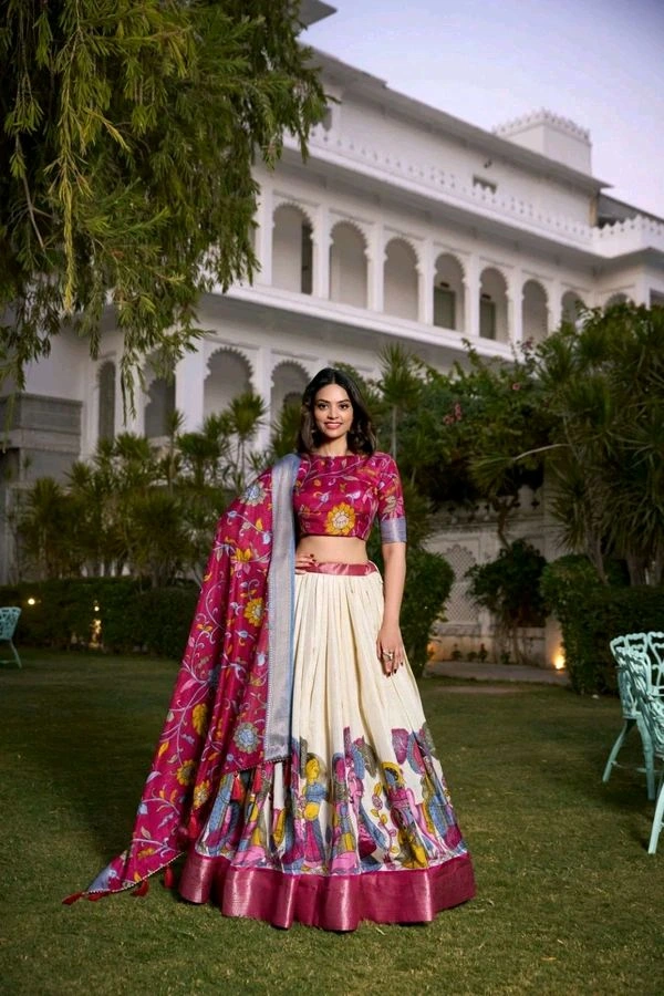 GabaTimes  Lehenga Choli Collection 2024 - colour 1, Blouse Size (Xs), Unstitched Blouse