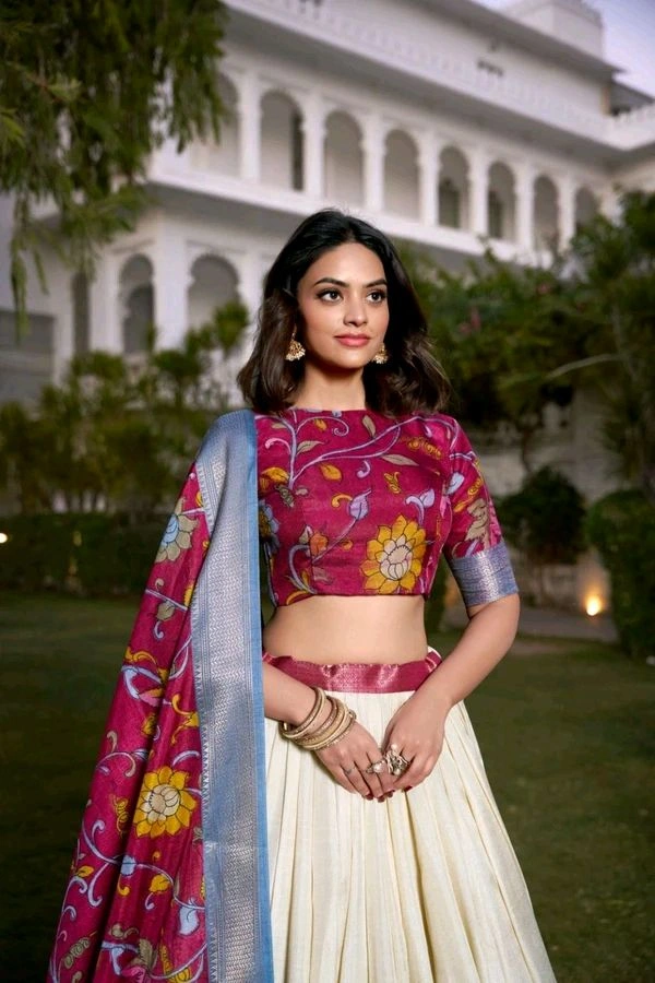 GabaTimes  Lehenga Choli Collection 2024 - colour 1, Blouse Size (Xs), Unstitched Blouse
