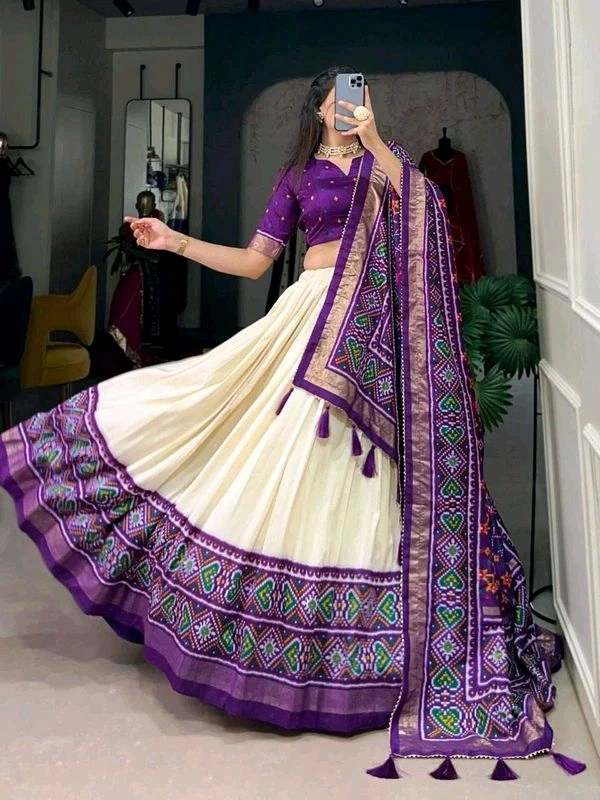 GabaTimes  Lehengas Collection  - colour 1, Blouse Size (Xs), Unstitched Blouse