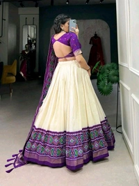 GabaTimes  Lehengas Collection  - colour 1, Blouse Size ( S), Stitched Blouse