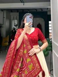 GabaTimes  Lehengas Collection  - colour 2, Blouse Size (Xl), Stitched Blouse