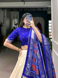 GabaTimes  Lehengas Collection  - colour 4, Blouse Size (Xs), Stitched Blouse