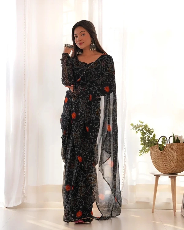 gabatimes READY TO WEAR BANDEJ SAREE COLLECTION  - colour 2, 2Xl