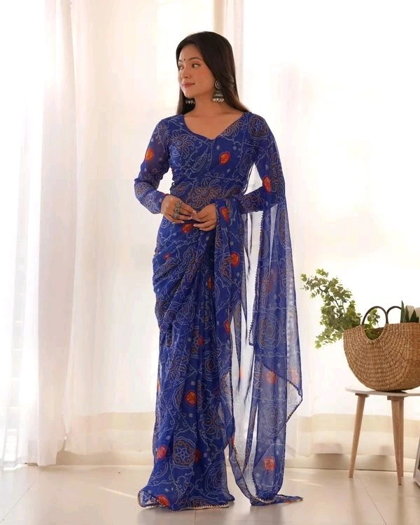gabatimes READY TO WEAR BANDEJ SAREE COLLECTION  - colour 3, 2Xl