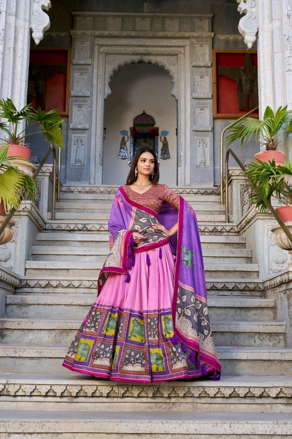 GabaTimes  Lehenga Choli Collection  - colour 1, Blouse Size (Xs), Unstitched Blouse