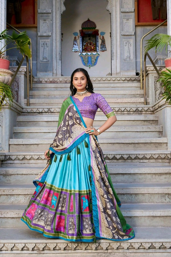 GabaTimes  Lehenga Choli Collection  - colour 3, Blouse Size (2Xl), Sttiched Blouse