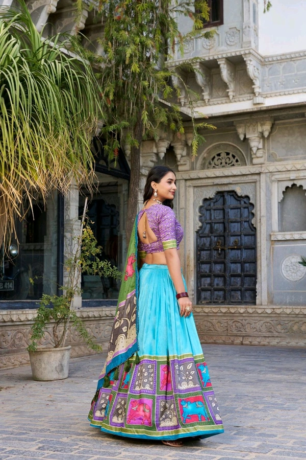 GabaTimes  Lehenga Choli Collection  - colour 3, Blouse Size (2Xl), Sttiched Blouse