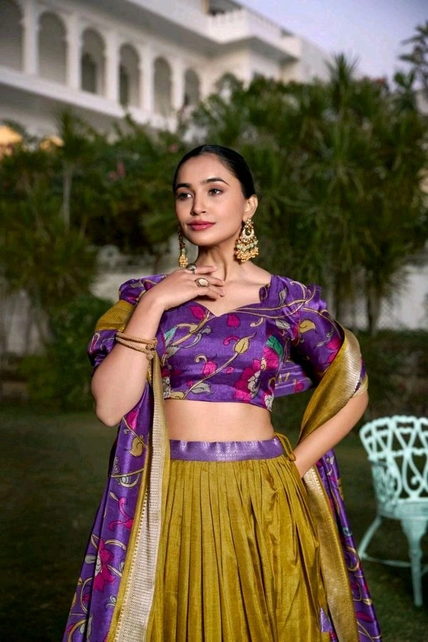 GabaTimes  Lehenga Choli Collection 2024 - colour 4, Blouse Size (L), Stitched Blouse