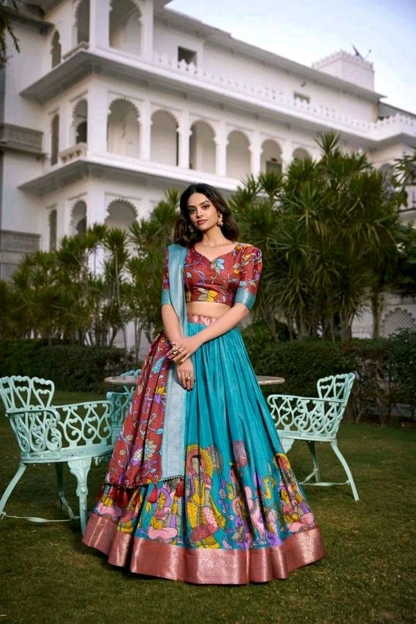 GabaTimes  Lehenga Choli Collection 2024 - colour 3, Blouse Size (Xl), Stitched Blouse