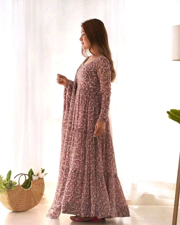 GabaTimes  Anarkali Gown Set - L