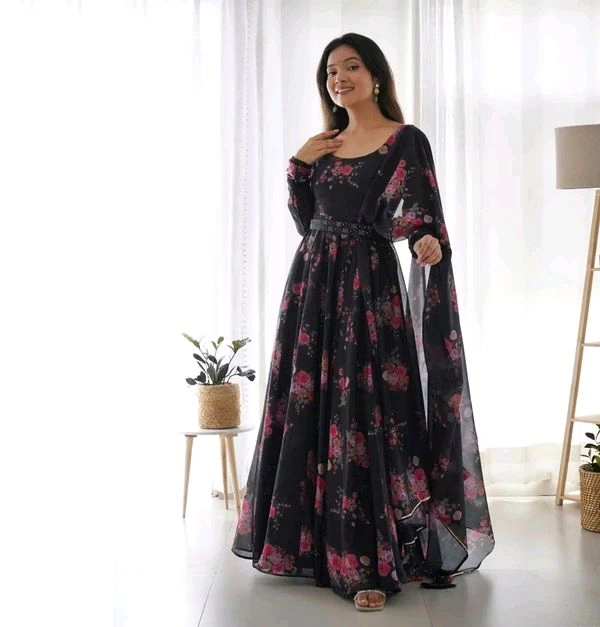 GabaTimes  Anarkali Suit Set 2025-26 - Xs