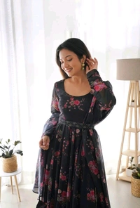 GabaTimes  Anarkali Suit Set 2025-26 - Xs