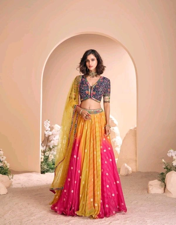 GabaTimes  Designer Lehenga 