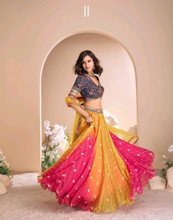 GabaTimes  Designer Lehenga 