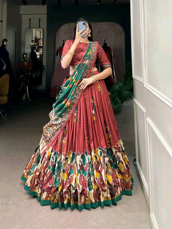 GabaTimes  New Designer Lehenga Collection  - Mandy, Unstitched Blouse, Blouse Size (2Xl)