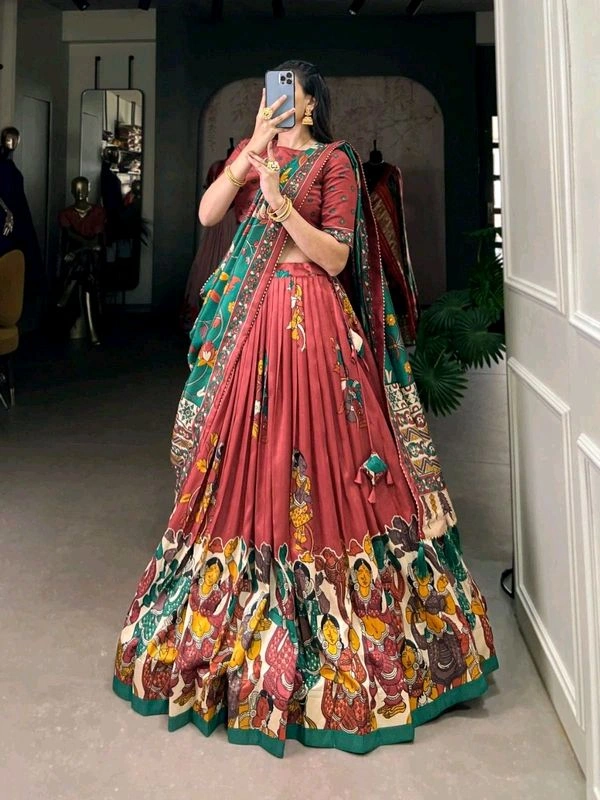 GabaTimes  New Designer Lehenga Collection  - Mandy, Unstitched Blouse, Blouse Size (2Xl)
