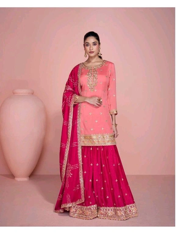 GabaTimes  Designer Plazo Set Collection  - M