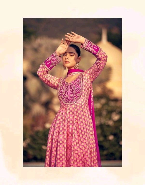 GabaTimes  Designer Anarkali Collection  - XL