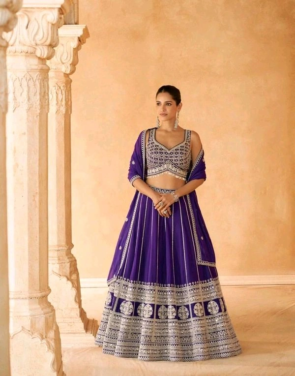 GabaTimes  Designer Lehenga 