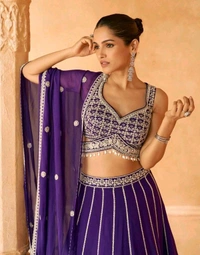 GabaTimes  Designer Lehenga 