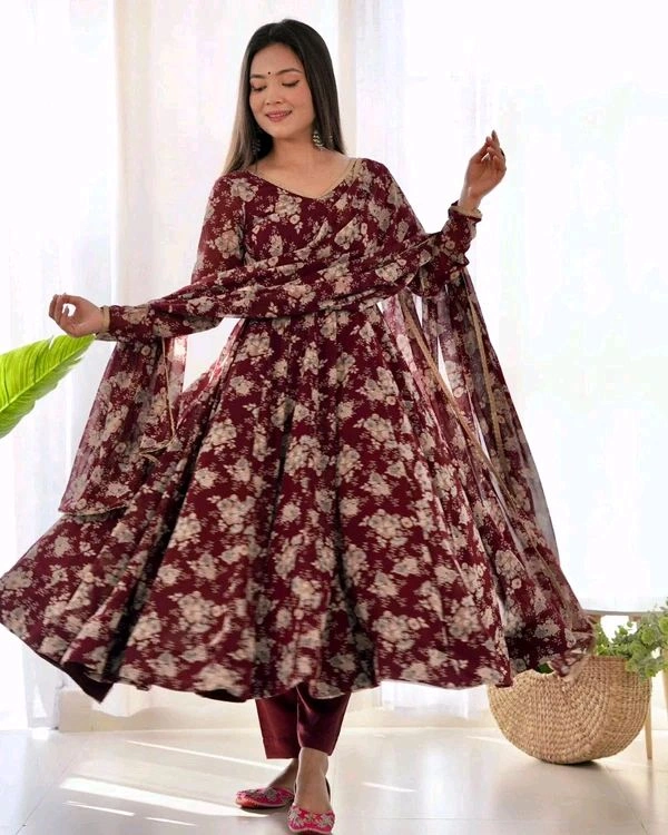 GabaTimes  Anarkali Suit Set Collection  - colour 2, 3Xl