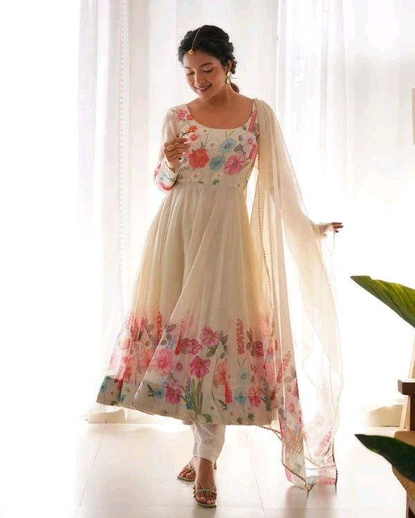GabaTimes  Anarkali Suit Set Collection  - colour 1, Xs