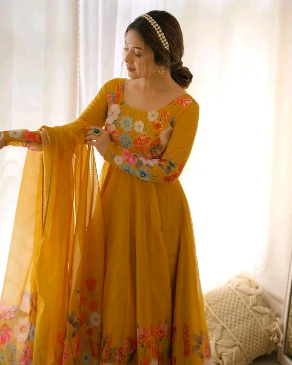 GabaTimes  Anarkali Suit Set Collection  - colour 4, Xs