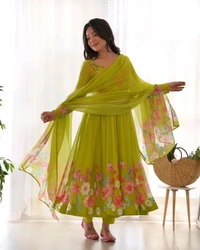 GabaTimes  Anarkali Suit Set Collection  - colour 5, L
