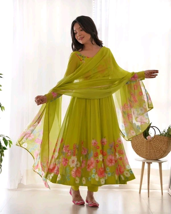 GabaTimes  Anarkali Suit Set Collection  - colour 5, L