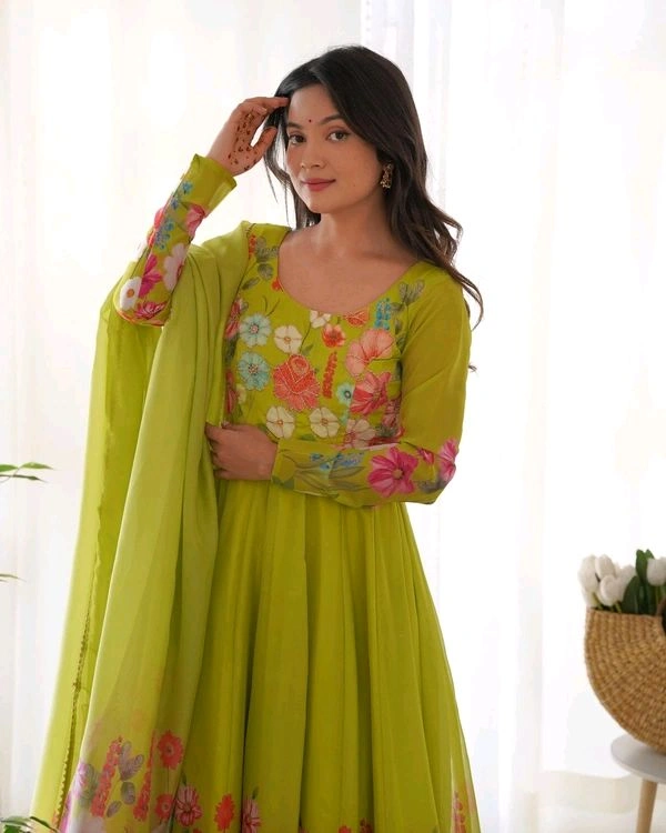GabaTimes  Anarkali Suit Set Collection  - colour 5, L