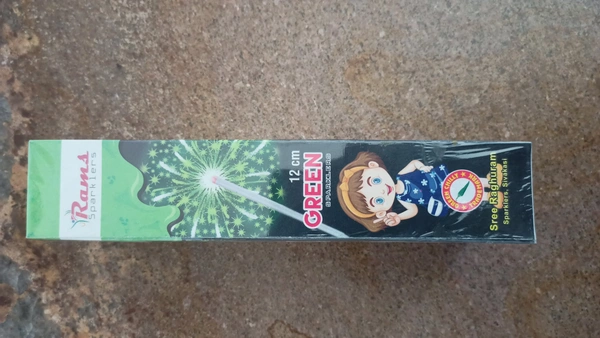 12cm Green Sparklers