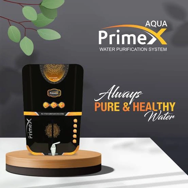 Aqua X Prime Copper Ro Water Purifier With Copp + Ro + TDS Adjuster With Copper Technology - White
