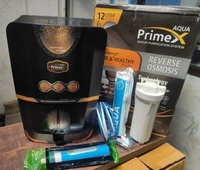Aqua X Prime Copper Ro Water Purifier With Copp + Ro + TDS Adjuster With Copper Technology - White