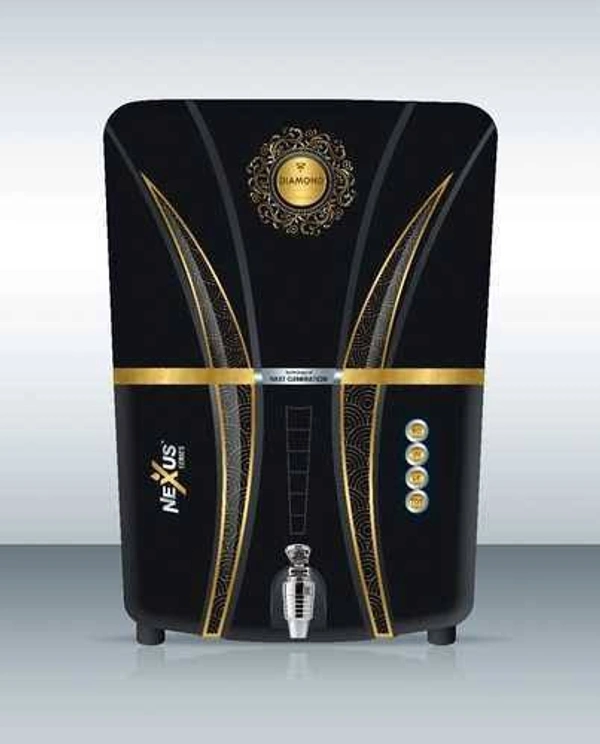 Nexus Diamond 12 Ltr RO + Copper + Tds  Water Purifier | Water Purifier For Home | Water Purifier Filter For Home | Mineral Water Purifier - Diamond White