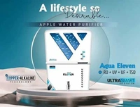 Apple Aqua Elevn Wit The Best Features  Which Contains Ro + Copper For Home And Office Used - Ocean Blue