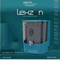 Lexzon RO Water purifiers With Alkaline + Ro + Tds  Fully automatic LED indicator Capacity 15 Ltr - Aqua Grey