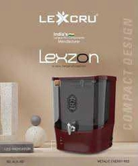 Lexzon RO Water purifiers With Alkaline + Ro + Tds  Fully automatic LED indicator Capacity 15 Ltr - Aqua Purple