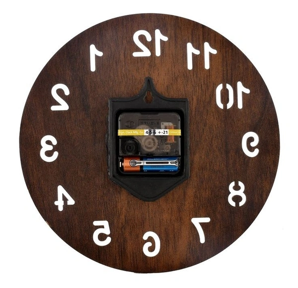 Wooden Analog Wall Clock for Home Living Room Bed Room Office Kids Room Home Decor
