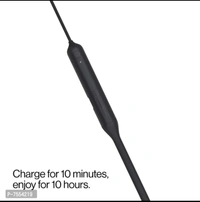 One Plus  New One Plus Dot Neckband Neckband Earphone Bluetooth 5.0 Wireless Headphones with Hi-Fi Stereo Sound, 12Hrs Playtime, Lightweight Neckband