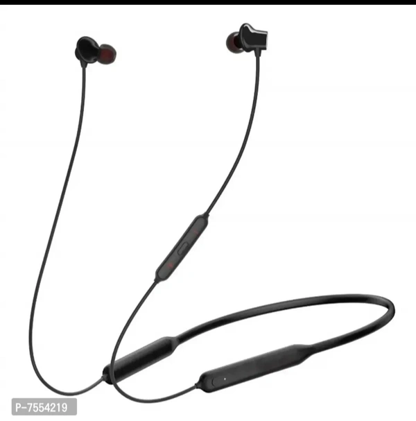 One Plus  New One Plus Dot Neckband Neckband Earphone Bluetooth 5.0 Wireless Headphones with Hi-Fi Stereo Sound, 12Hrs Playtime, Lightweight Neckband