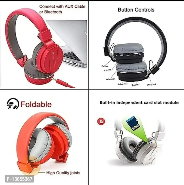 Stonx SH-12 Wireless Bluetooth Over The Ear Headphone with Mic