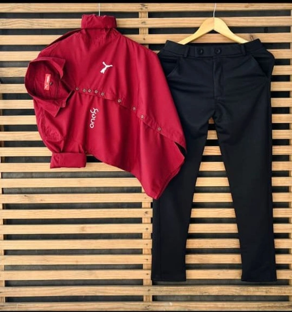 Puma + Zara Unleash Your Style with the Puma and Zara Fashion Combo! - M, Red