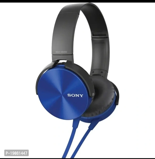Sony Extra Bass On-Ear Wired Headphones with Mic (Multicolour) - Gold