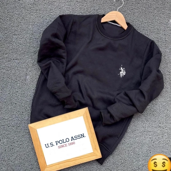 Unisex Sweatshirt  - Black, M