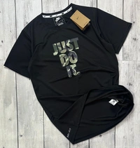 NikE Branded Tees 200 GSM Pure Cotton Heavy Quality - Dark Blue, S